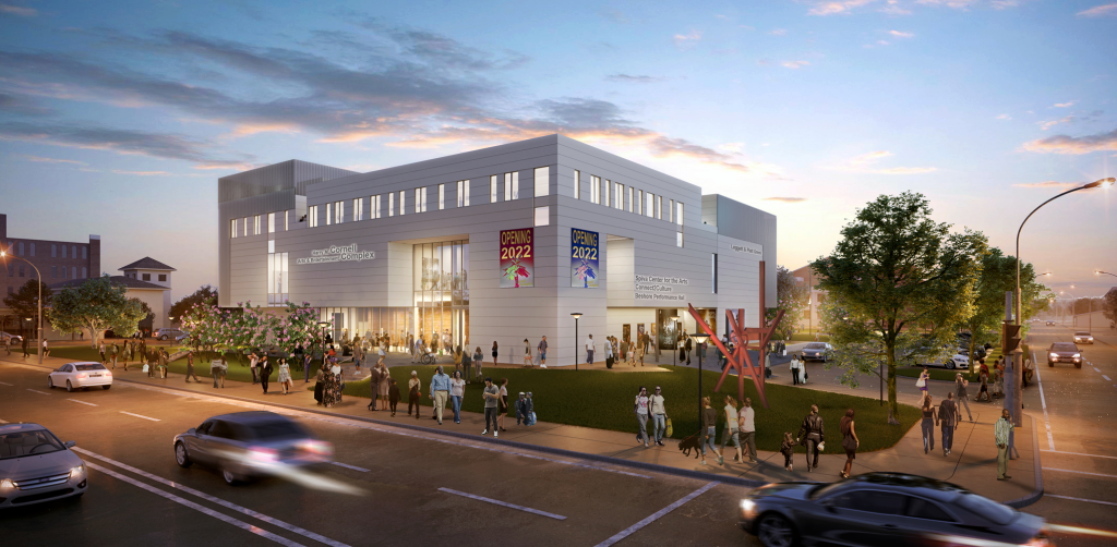 Harry M. Cornell Arts & Entertainment Complex Reveals Finalized Exterior Renderings