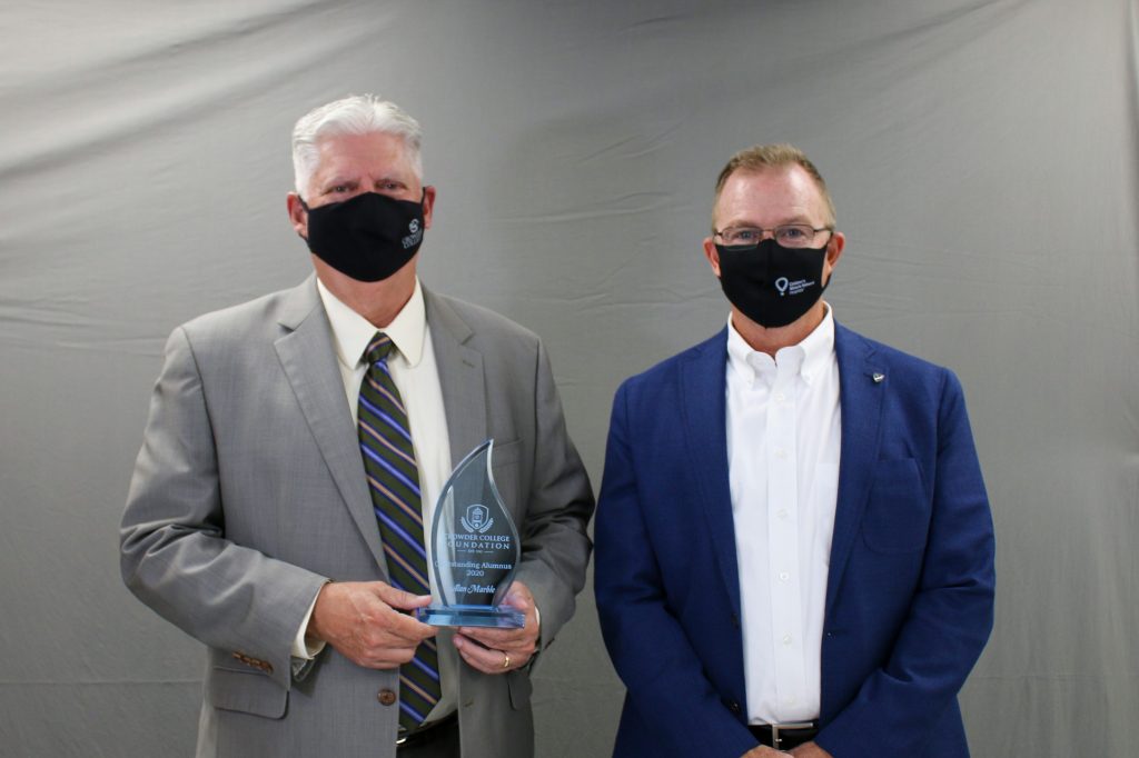 Crowder Foundation Honors Dr. Alan Marble as Outstanding Alum