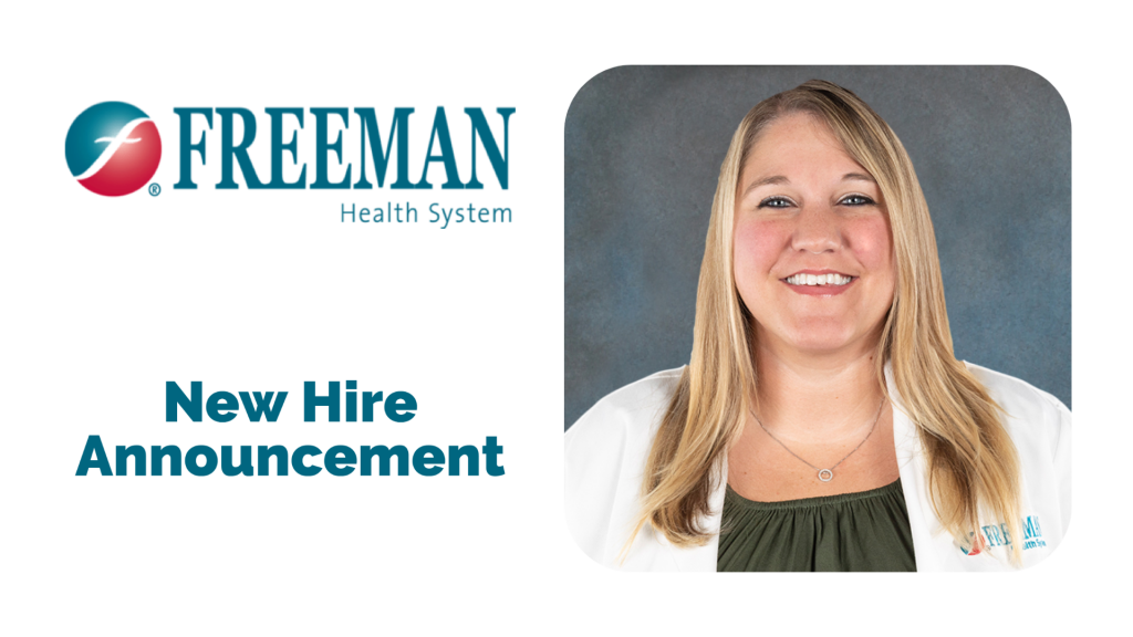 Medicine is Family Tradition for New Freeman OB/GYN