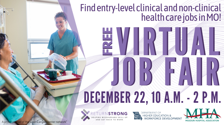 Missouri Office of Workforce Development Hosting Virtual Healthcare Industry Job Fair