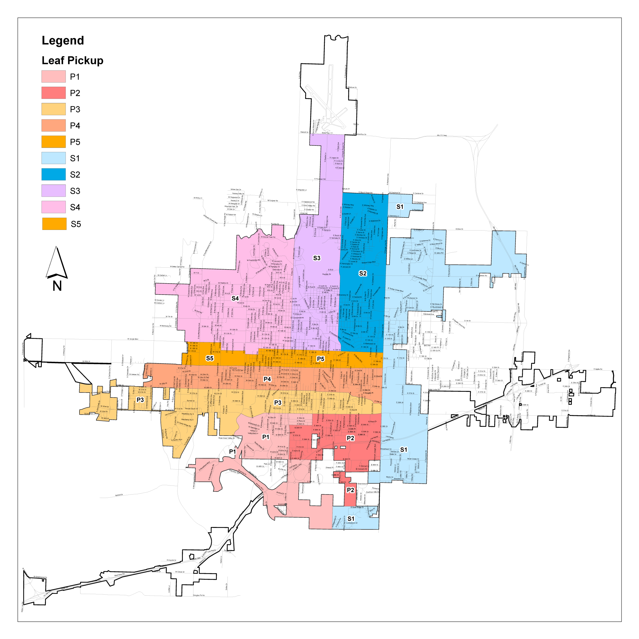 Leaf PickUp Service Begins; Residents Reminded to Rake Leaves to the