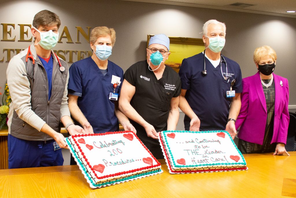 Freeman Celebrates Milestone: 200+ TAVR Surgeries