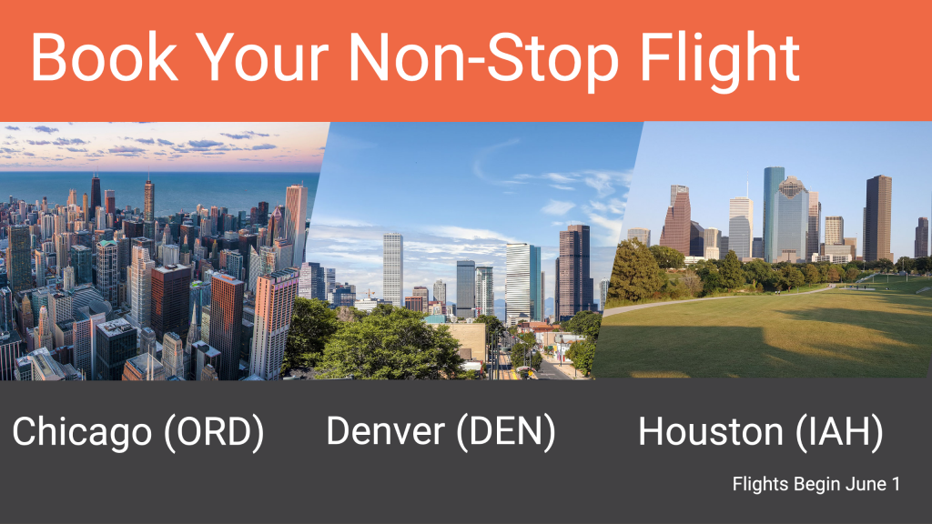 Houston Added to Joplin's Air Service that Includes Flights to Chicago and Denver