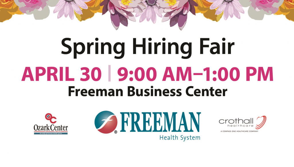 Freeman Health System to Host Spring Hiring Fair