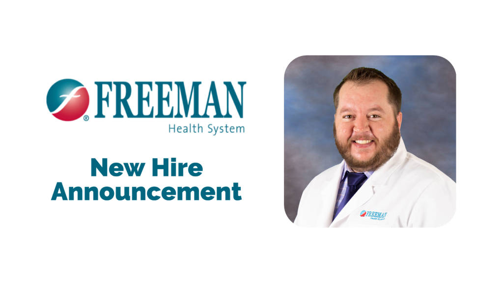 New Physician Born, Educated, and Working at Freeman