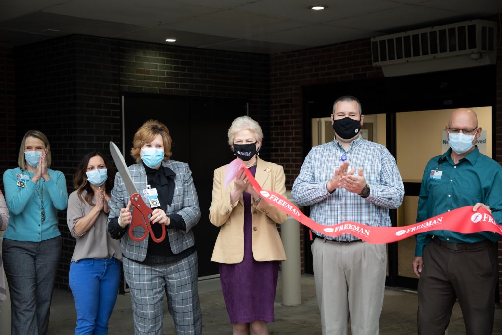 Freeman Neosho Hospital Ribbon Cutting for ER Renovations