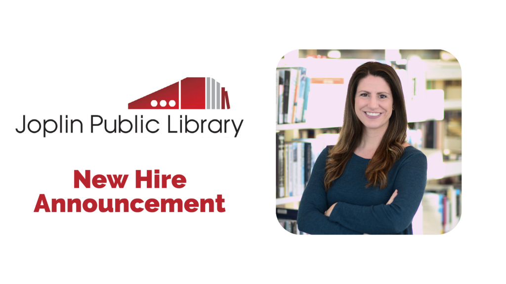 Joplin Public Library Hires New PR/Marketing Assistant