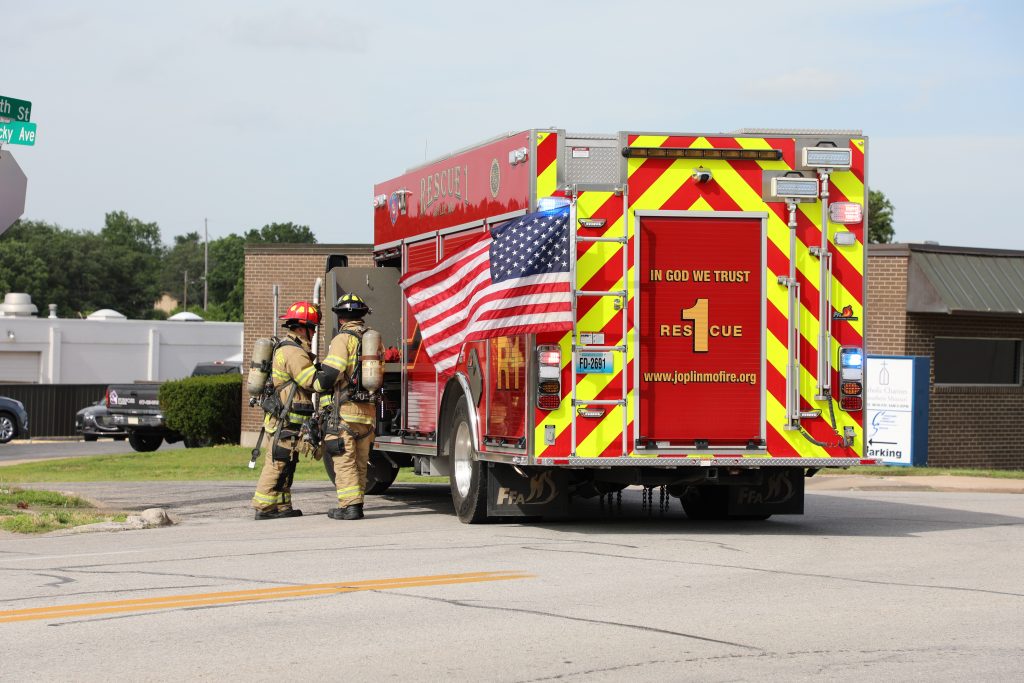 Joplin Firefighters to Hold Wet-Down Ceremony on August 15 for Station Four's New Pumper Truck