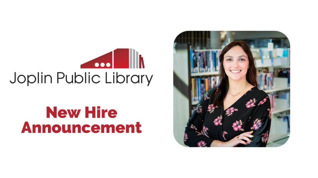 Joplin Public Library Announces New Adult Programming Coordinator