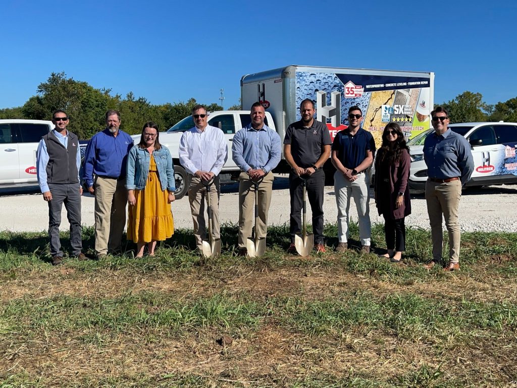 Helitech Waterproofing and Foundation Repair Breaks Ground in Springfield, Missouri