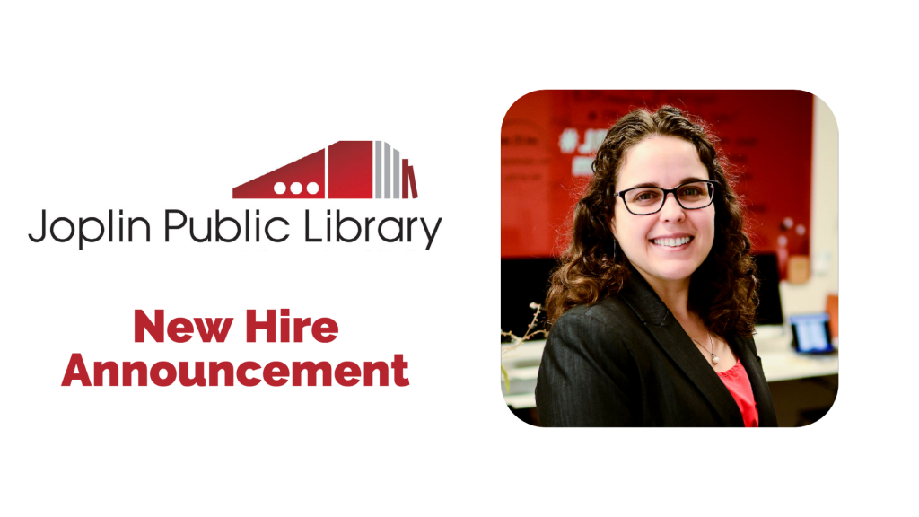 Joplin Public Library Announces New Makerspace Assistant
