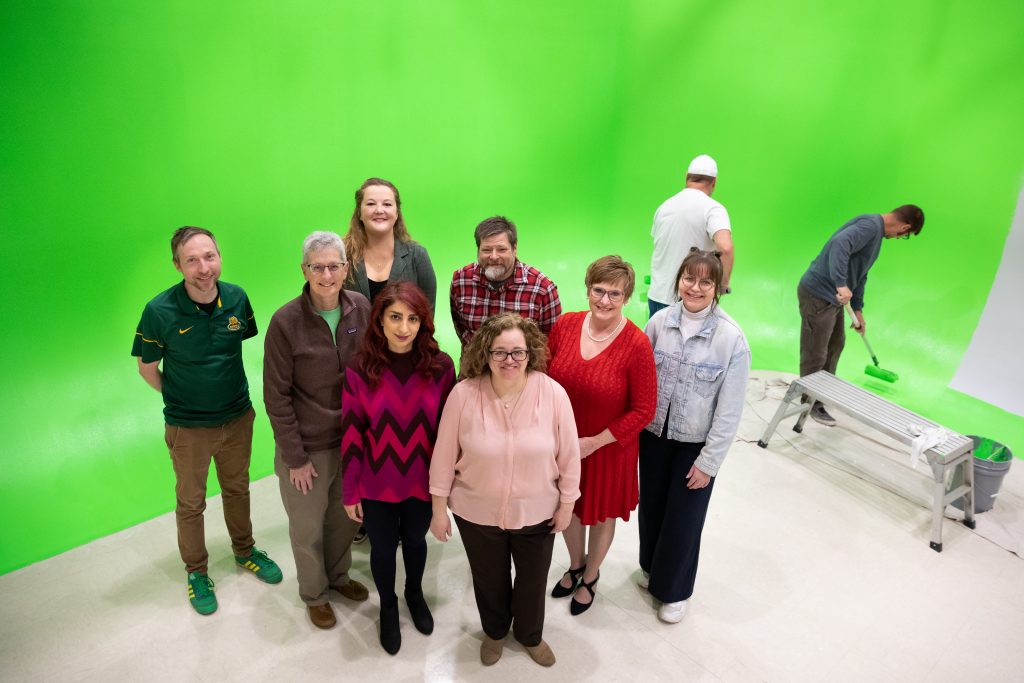 Missouri Southern State University's MOExcels Grant Brings Giant Green Screen to KGCS-TV Studio