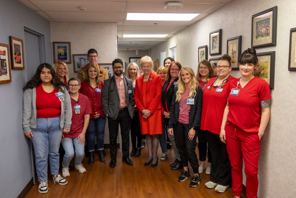 Freeman Health System Celebrates Wear Red Day for Women