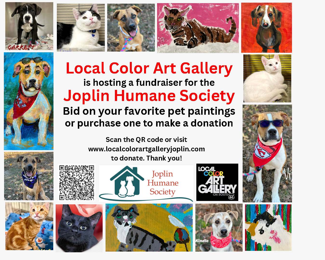 Local Color Art Gallery and Downtown Gallery of Joplin Collaborate for