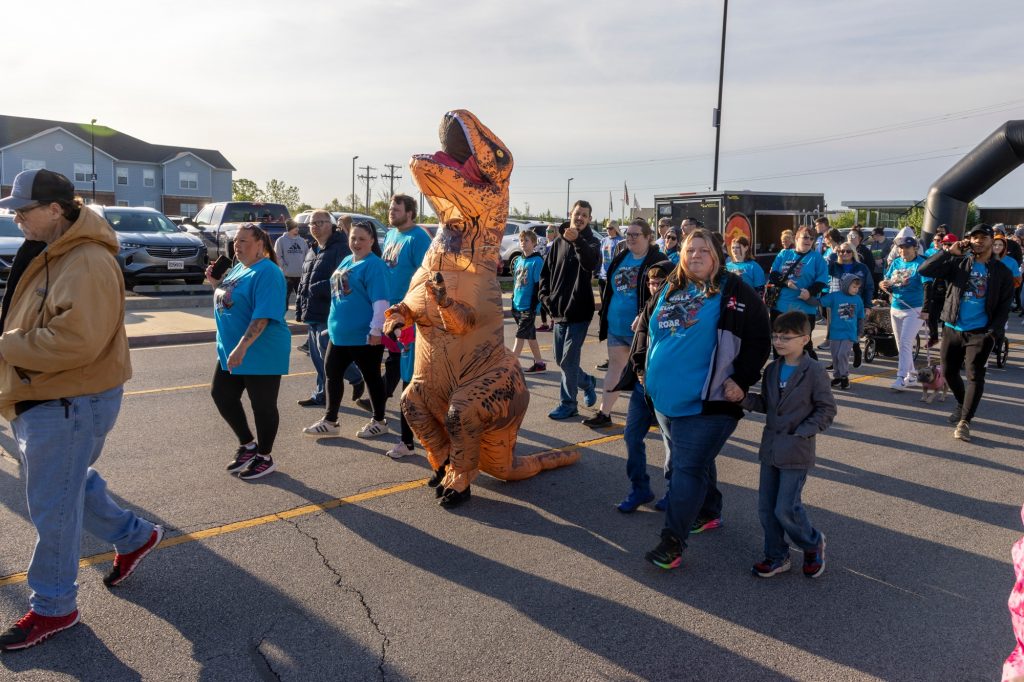 Freeman Health System's 5K and Walk for Autism Goes Pre-Historic