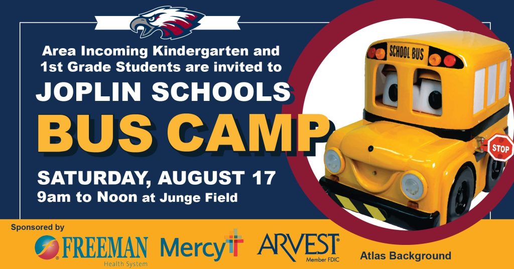 Joplin Schools to Host Bus Camp for K-1 Students on August 17