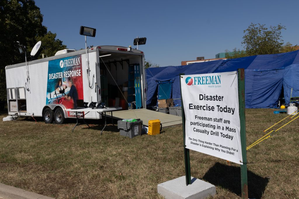 Freeman Health System's Mobile Hospital at the Ready