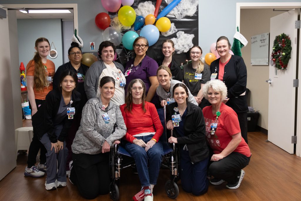 Freeman Health System Patient Ends Long Hospital Stay with Surprise Party from Caretakers