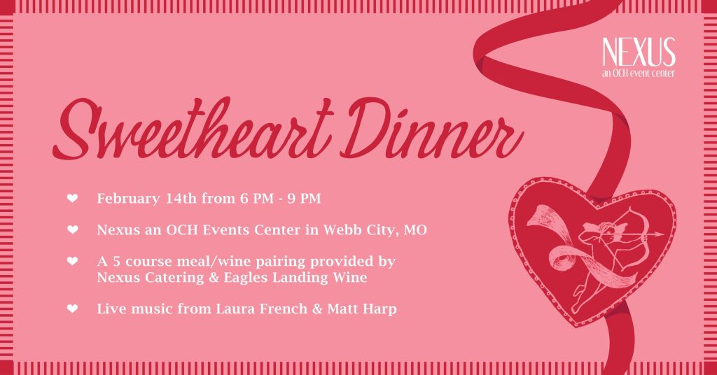 OCH Nexus to Host Enchanting Sweetheart Dinner for Valentine's Day 2025