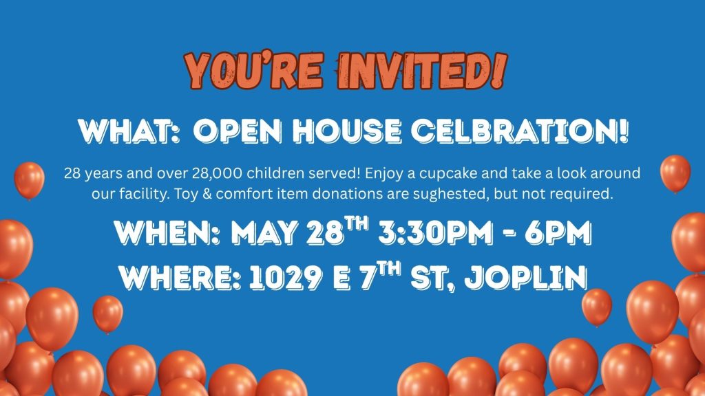 Children's Center of Southwest Missouri to Celebrate 28 Years of Healing with Open House on May 28