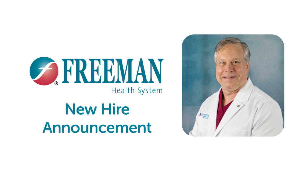 Freeman Health System Welcomes New Cardiothoracic Surgeon Dr. James Taylor