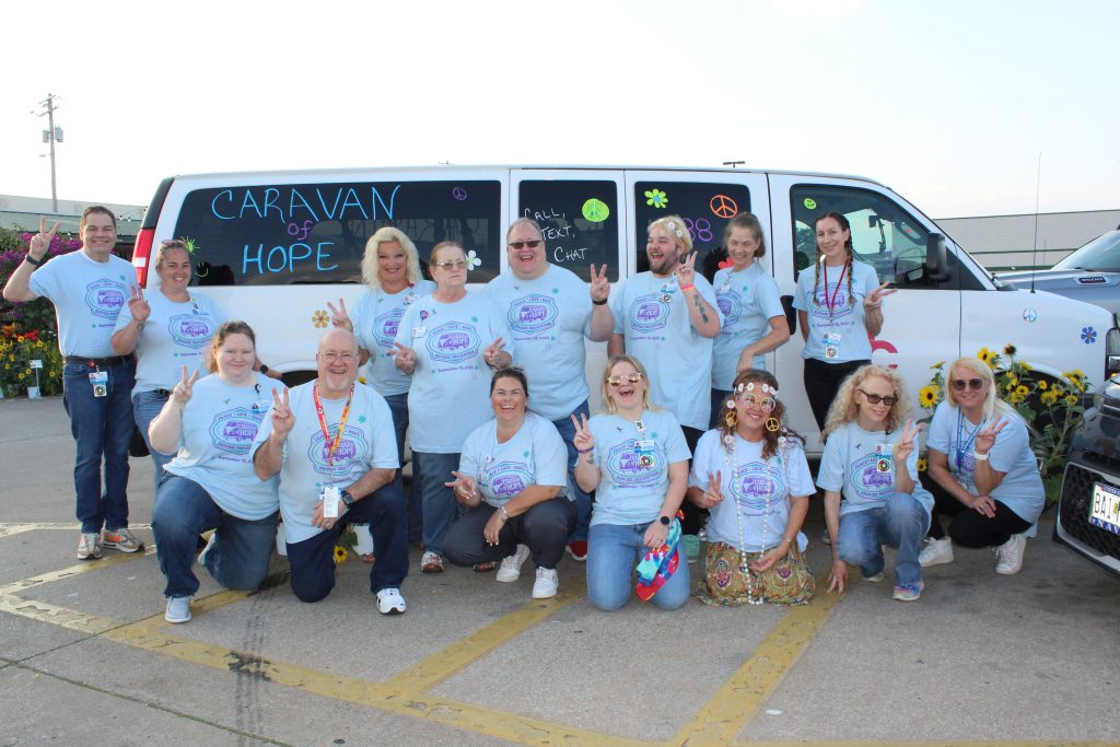 Ozark Center Offers Suicide Prevention, Awareness Across the Community with Their Caravan of Hope