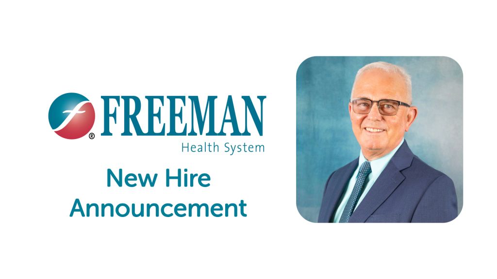 Freeman Health System Names Dr. Lee Harwell as New Chief Medical Officer
