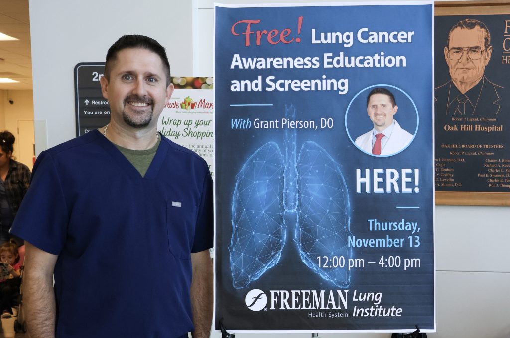 Freeman Health System's Dr. Grant Pierson Hosts Cancer Awareness Open House
