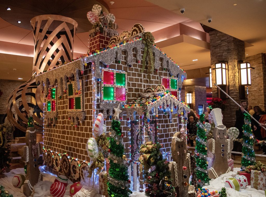 Life-Size Gingerbread House to Debut at Downstream Casino Resort