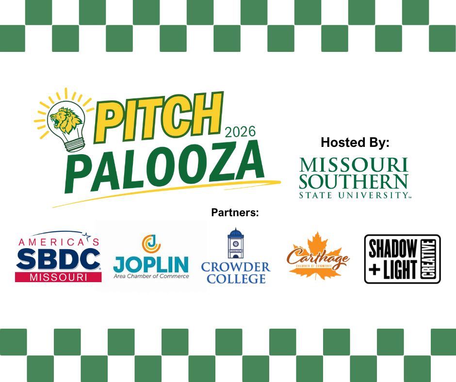 Missouri SBDC at Missouri Southern State University to Host 2026 Pitch Palooza; Seeking Contestants and Sponsors