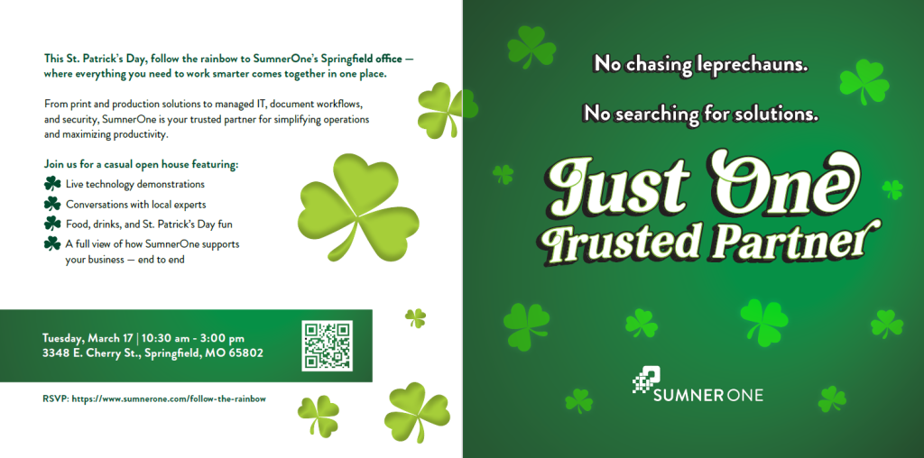 Follow the Rainbow to Smarter Workflows: SumnerOne Hosts Technology Open House