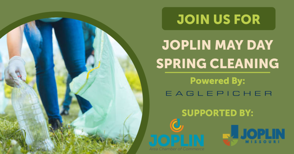 City of Joplin and Joplin Area Chamber of Commerce Announces May Day Spring Cleaning Event Set for May 1