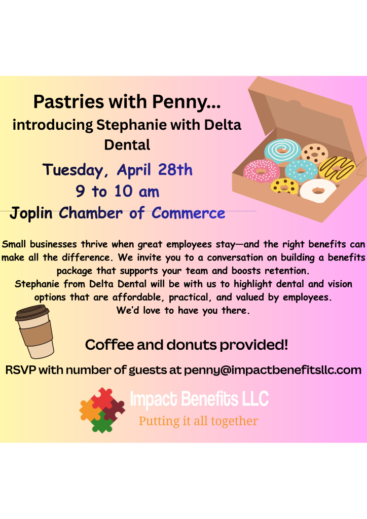 Pastries with Penny: The Value of Employee Benefits for Small Businesses