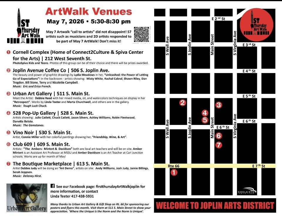 First Thursday Art Walk - May 7, 2026