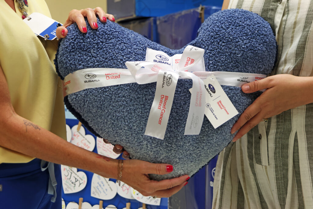 Frank Fletcher Subaru Donates Blankets to Freeman Health System Cancer Patients